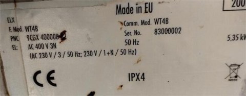 Μεταχειρισμένο Πλυντήριο Πιάτων Ποτηριών 60x60x83Cm ELECTROLUX 